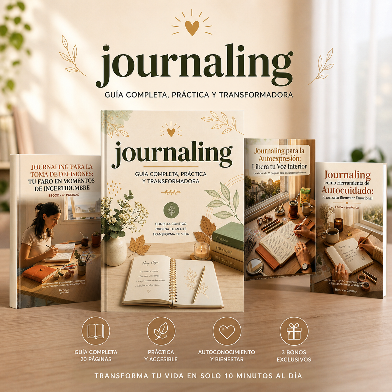 Journaling, Guia completa + 3 bonos.